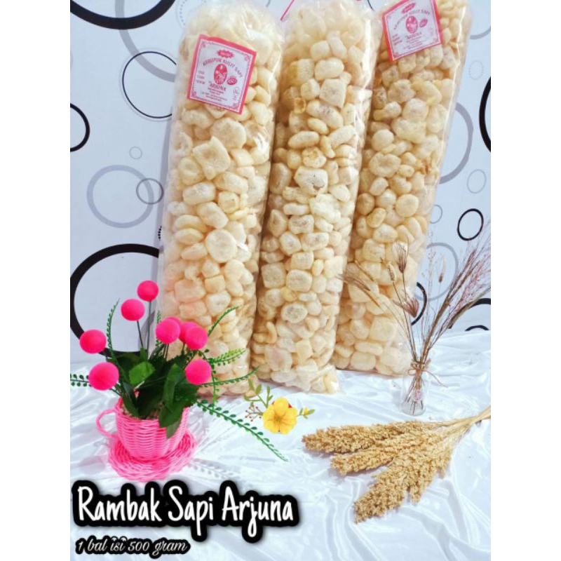 

Kerupuk Rambak Sapi 250gr 500gr / Krupuk Kulit Sapi / Kerupuk Rambak Kulit Sapi / Kerupuk Rambak Bulat