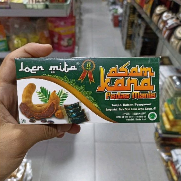 

Asam kana pedas manis khas Aceh / manisan asam khas Aceh