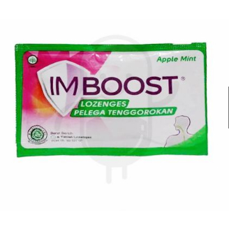 

Imboost Lozenges Rasa Apple Mint Strip 6 Tablet