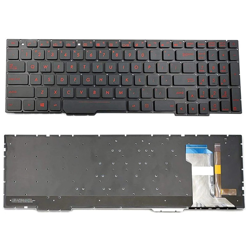 KEYBOARD ASUS ROG GL553 GL553V GL753V FX553V FX753VD ZX553VD BACKLIGHT