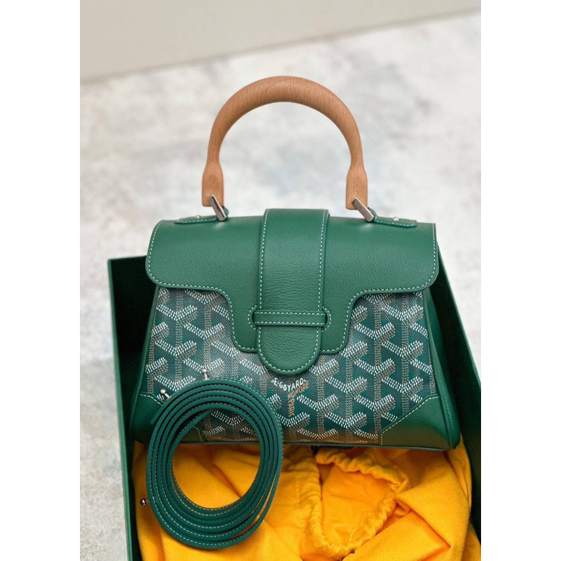 GOYARD MINI SAIGON VERT GREEN