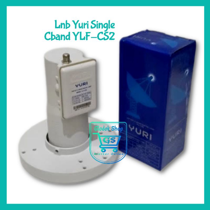 LNBF YURI SINGLE OUTPUT LNB CBAND YURI 1 OUTPUT LNB C-BAND 1 OUTPUT YURI YLF-CS2