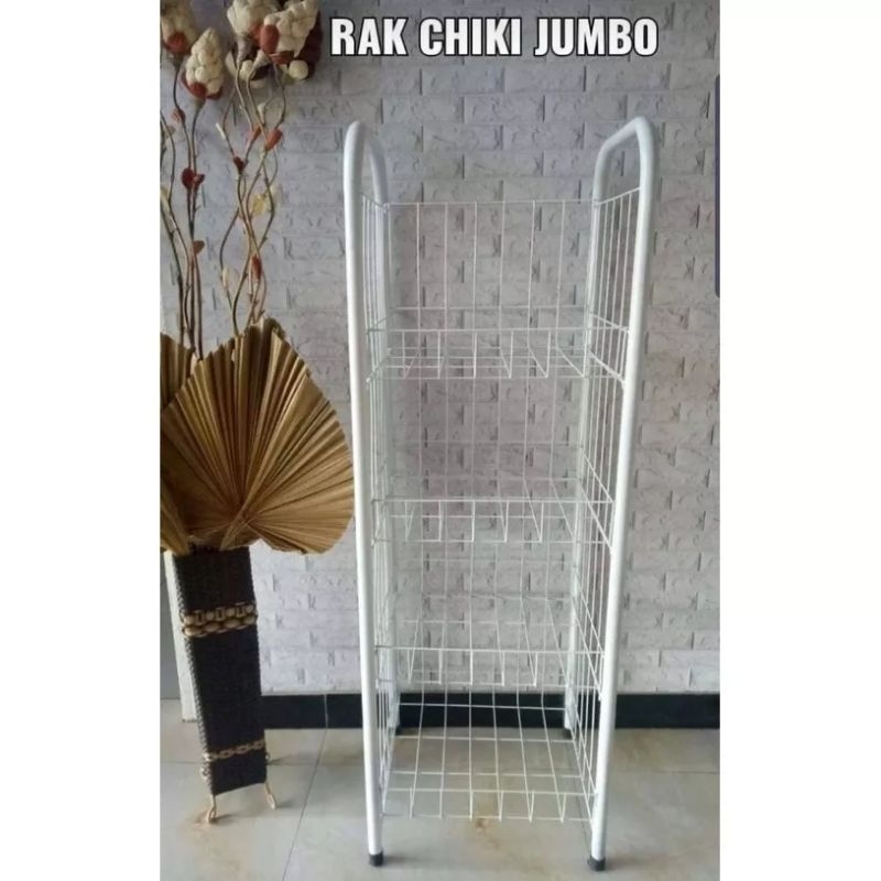 Rak chiki Jumbo rak jajan Rak warung Rak susun besi