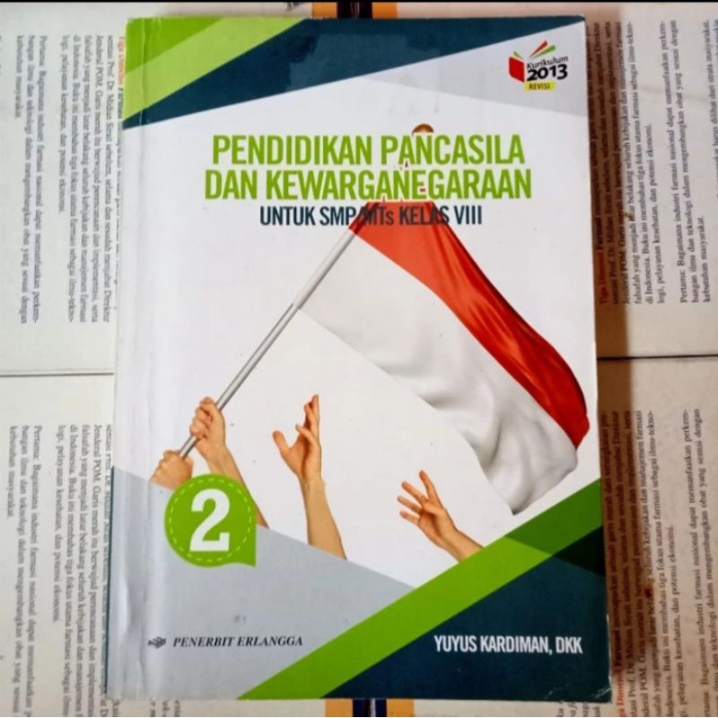 BUKU PPKN UNTUK SMP KELAS 8 K 2013 ERLANGGA