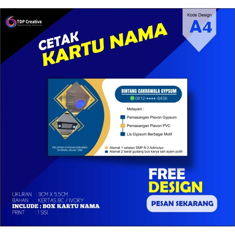 

KARTU NAMA MURAH + Free Mika Box || PENGERJAAN CEPAT || CETAK KARTU NAMA