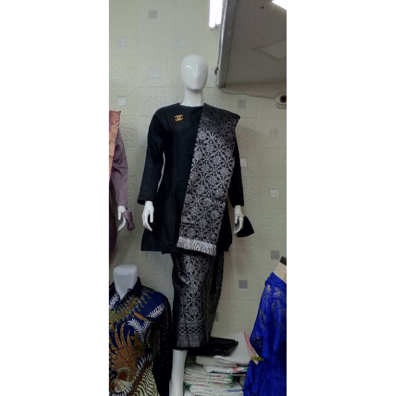 rok songket selendang/rok songket Palembang/rok set selendang