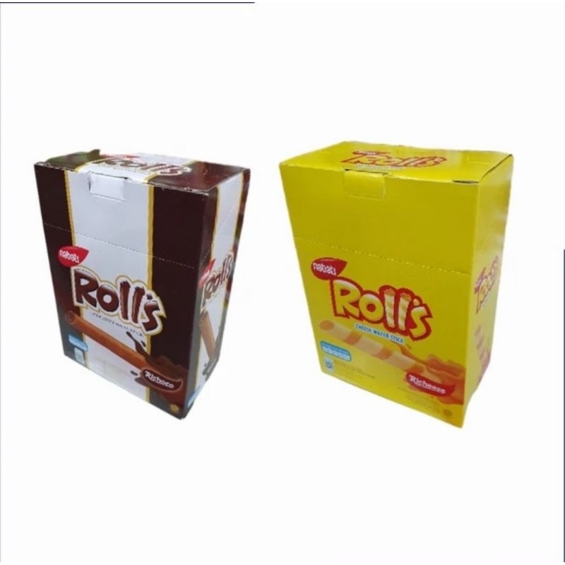 

Nabati Rolls Box isi 20pcs/ Nabati Rolls Richoco /Nabati Rolls Keju
