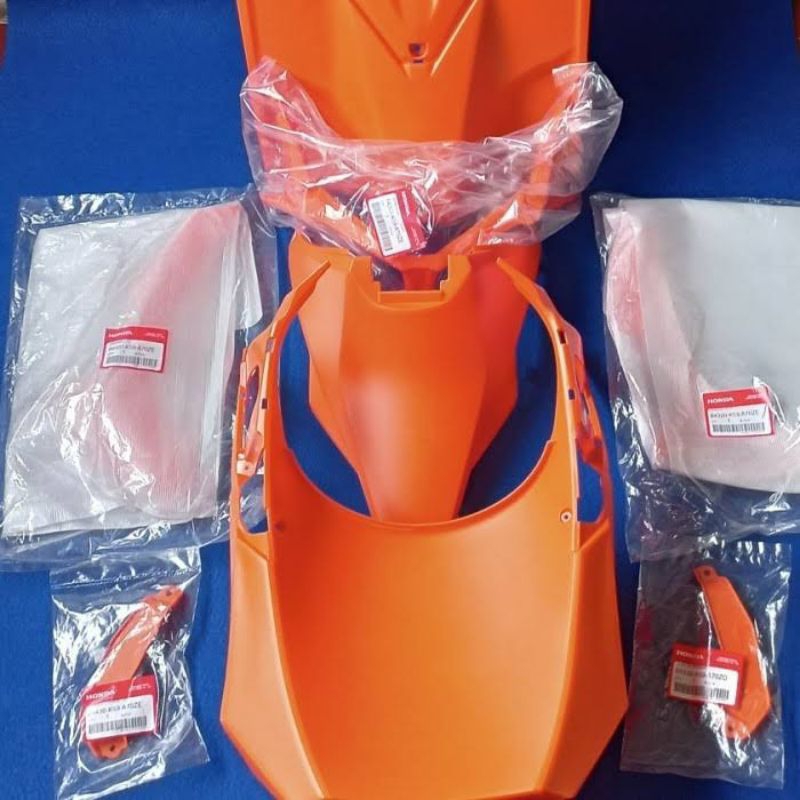 body kasar vario 150 led old orange
