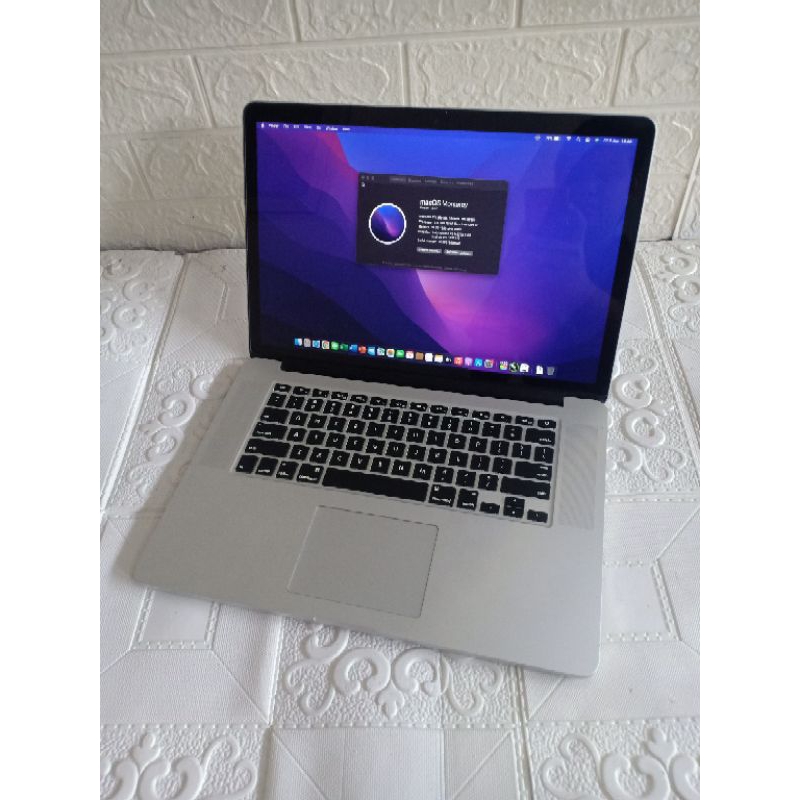 MACBOOK PRO 2015 CORE I7 RAM 16GB SSD 1TB DUAL VGA 15" RETINA