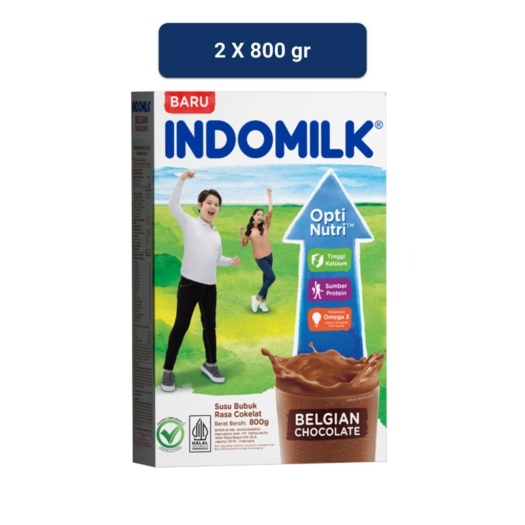 

Indomilk Optinutri Susu Bubuk Coklat 2 x 800 gr