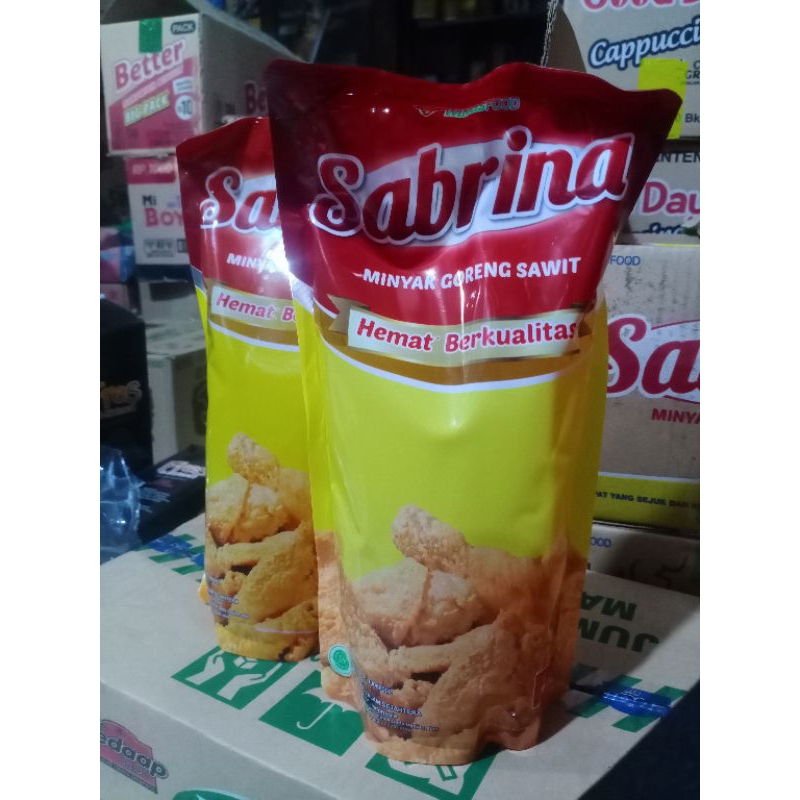 

Minyak Goreng Sabrina/sesuai stock 1 liter murah