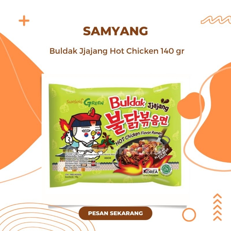 

SAMYANG Buldak Jjajang Hot Chicken 140 gr