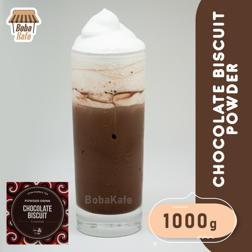 

Bubuk Minuman Rasa Biskuit Coklat - Chocolate Biscuit Powder 1000gr (Merk ITPIN)