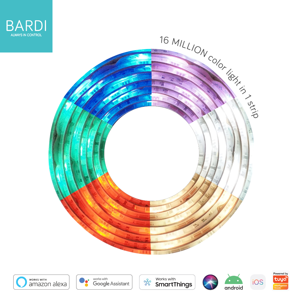 BARDI Smart LED Strip - 2M WIFI