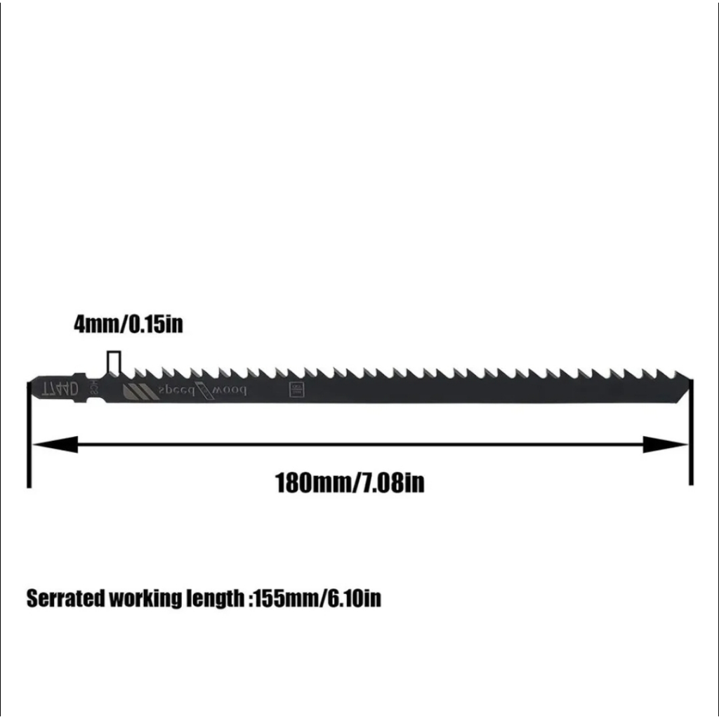 Jig Saw Blade Extra Panjang 180mm Mata Gergaji Jigsaw table saw