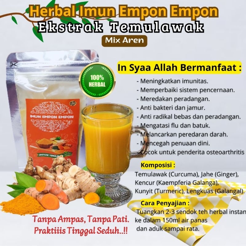 

Herbal Empon Empon (Ekstrak Temulawak)