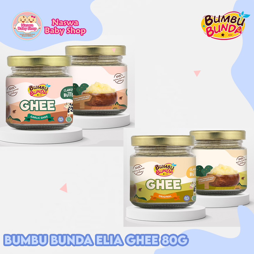 

Bumbu Bunda By Elia Ghee BB Booster MPASI Bayi Tanpa Pengawet & Penguat Rasa 80g