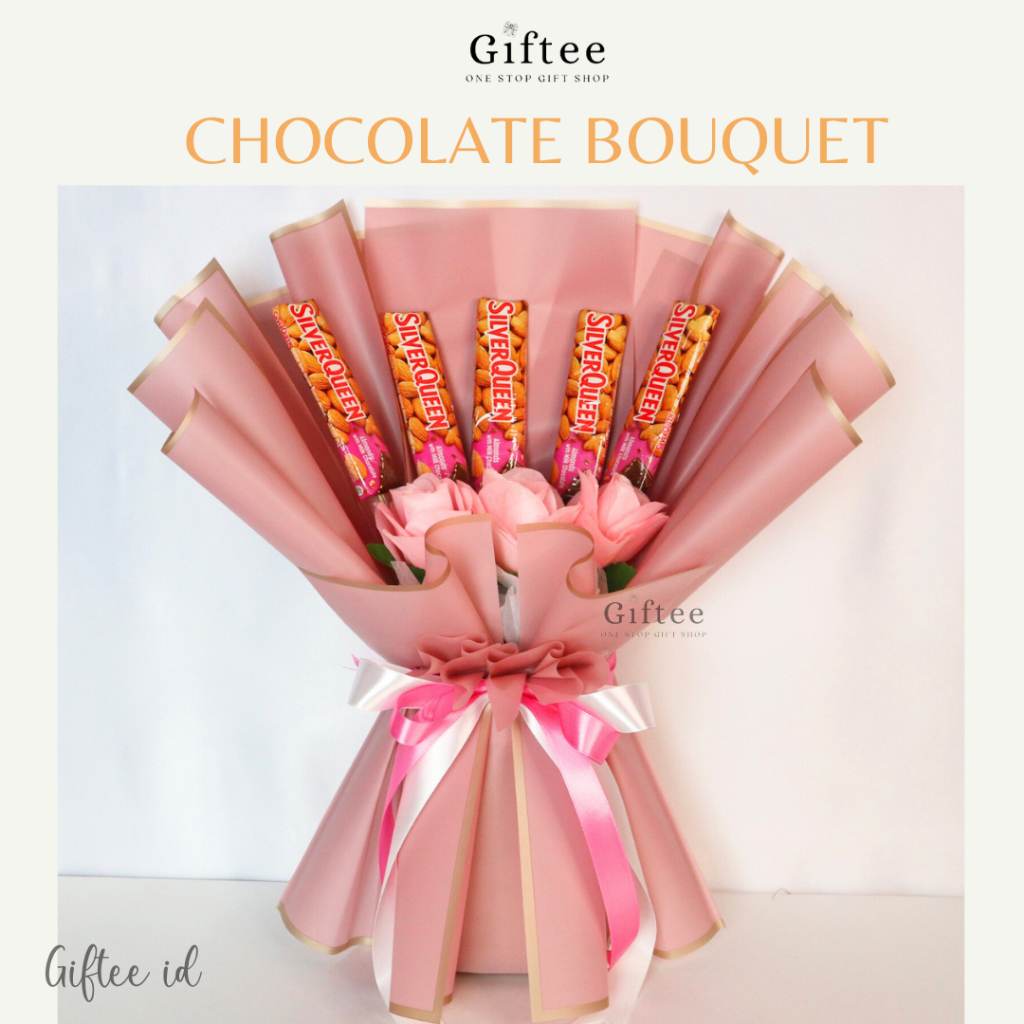 

BUKET COKELAT AURELIA CHOCOLATE BOUQUET MEDIUM BUKET COKLAT SILVERQUEEN