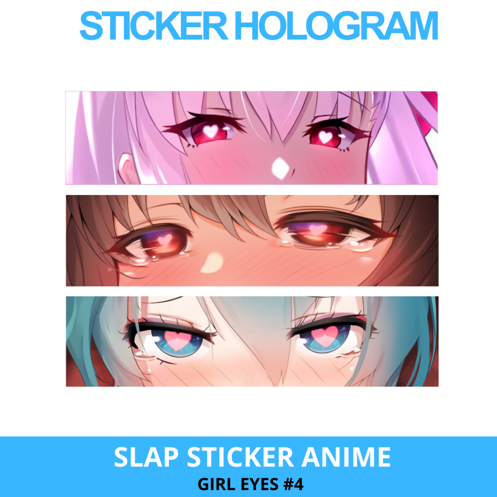 

Slap Sticker Hologram Anime Girl #4