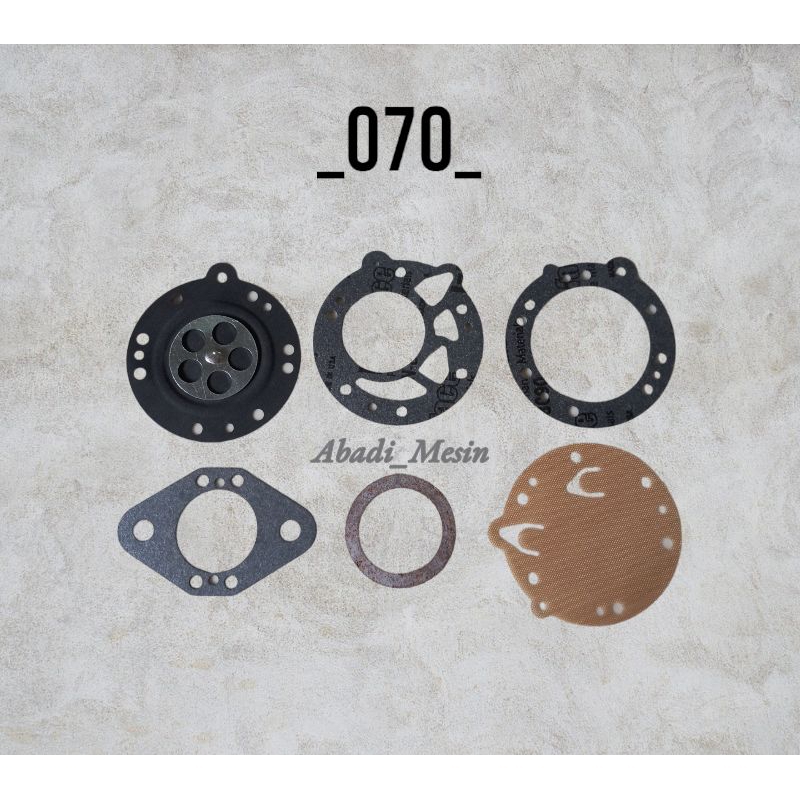 Membran assy Senso besar 070/Membran karburator komplit 070