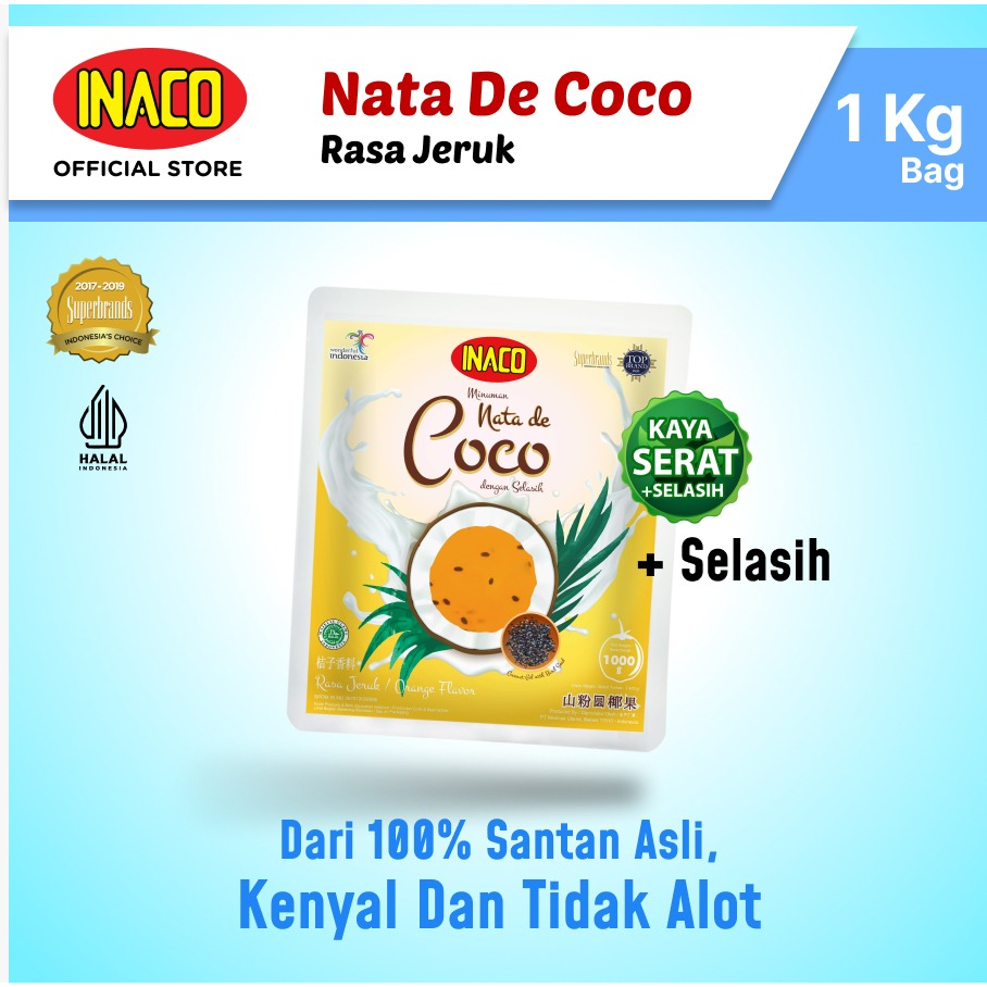 

INACO Nata De Coco Selasih 1kg