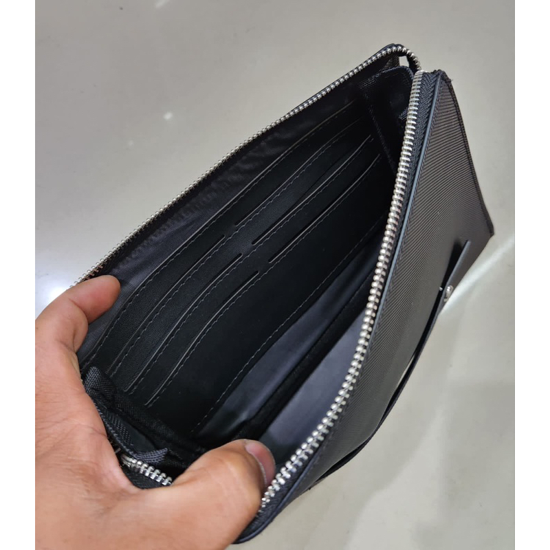 Clutch handbag Tas Tangan Model jinjing/Gagang Unisex pvc import