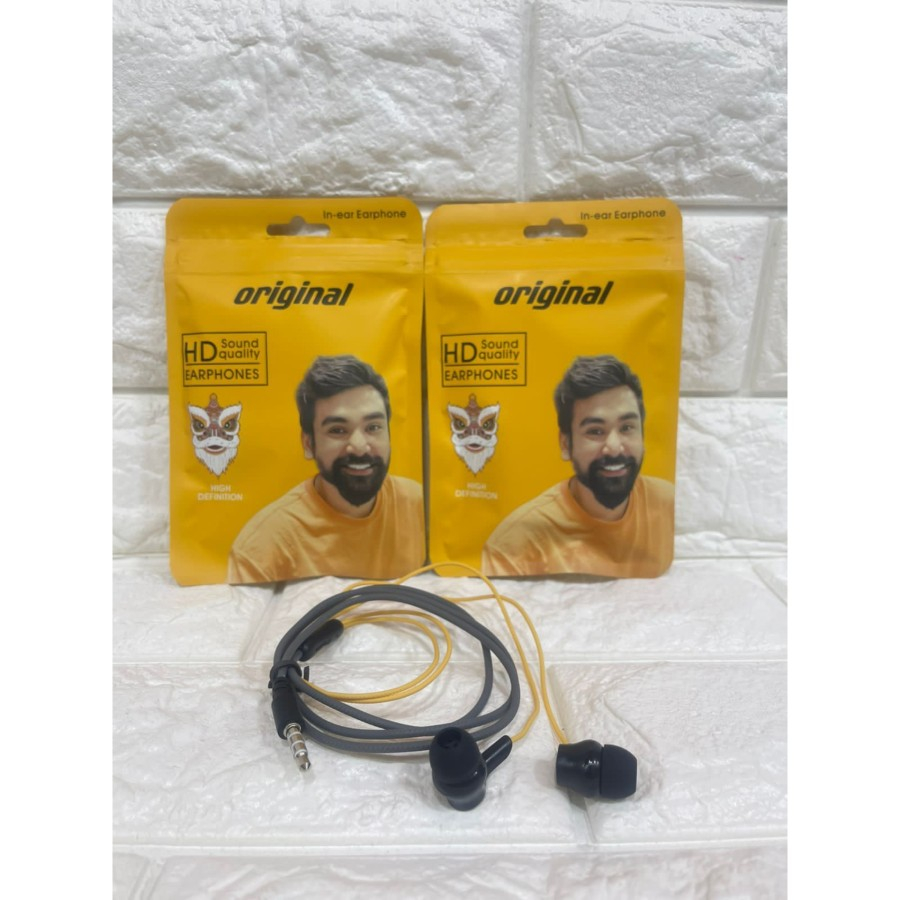 JH HEADSET HANDSFREE REALME R102 + MIC REALME BUDS EARPHONE R-102