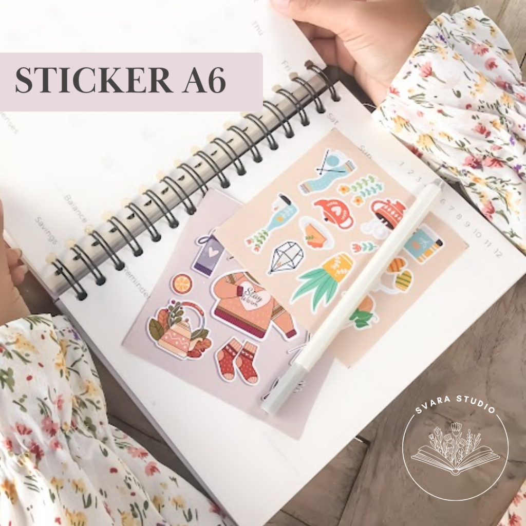 

Svara Stiker Lucu Aestetik Tempelan Jurnal Buku Diary Kado Hampers Wisuda Nikahan Anniversary Kekinian