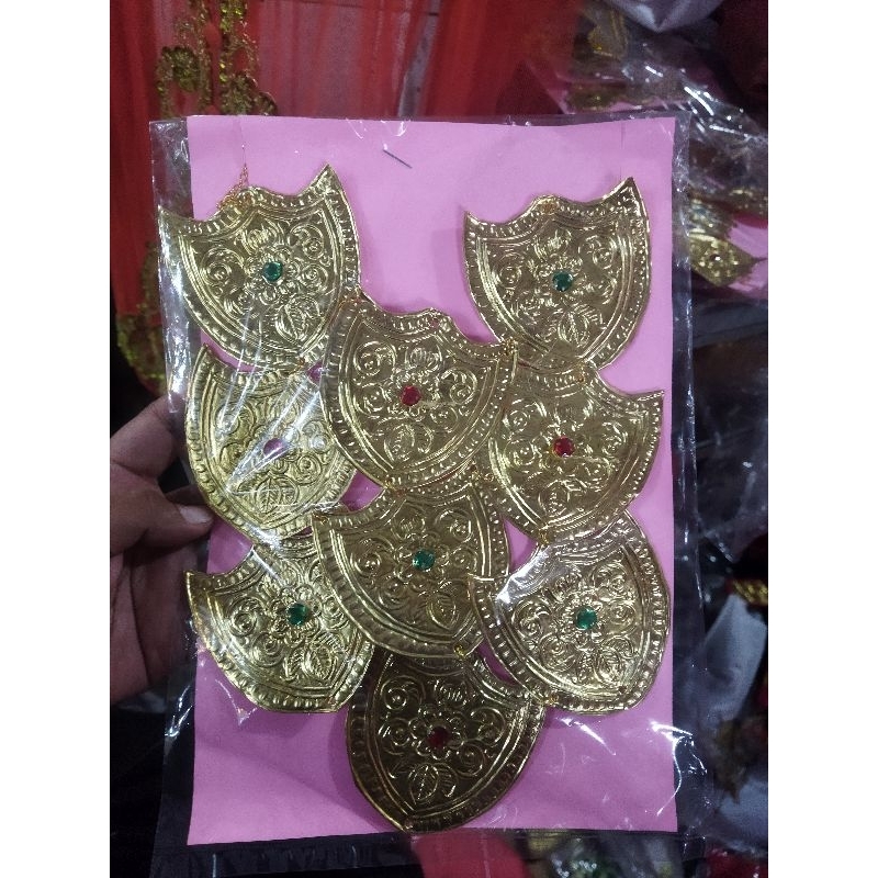 kalung susun 9 untuk kostum adat baju bodo makassar ukuran anak dan dewasa