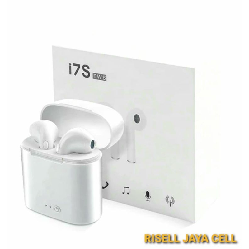 Headset Bluetooth I7s Headset Tanpa Kabel Headset Musik