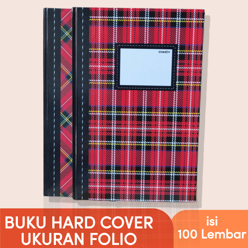 

BUKU HARD COVER FOLIO ISI 100 LEMBAR DAN 200 LEMBAR