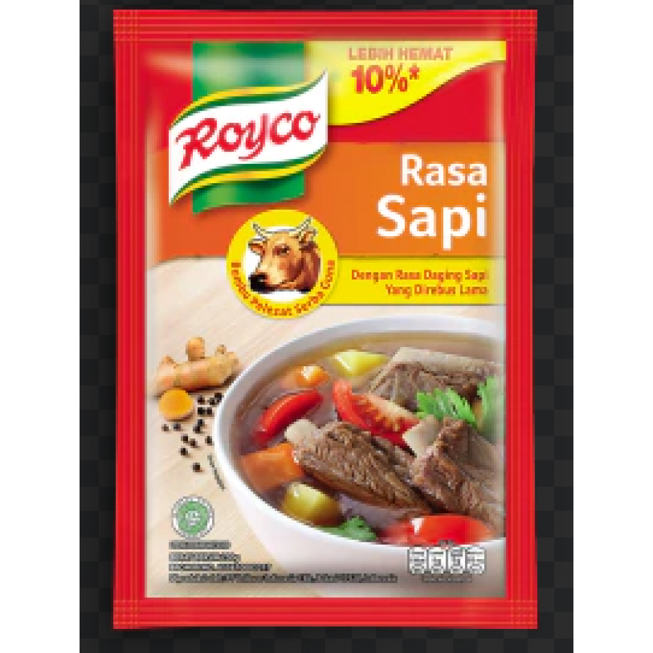 

ROYKO PENYEDAP RASA SAPI ROYKO AYAM 230 GRAM