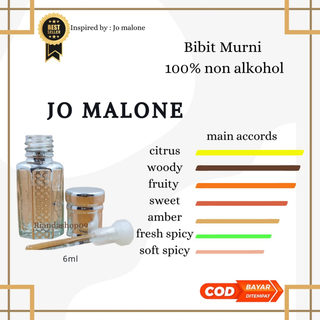 Bibit parfum Jo malone