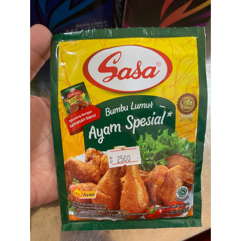 

sasa bumbu lumur ayam spesial @26gr