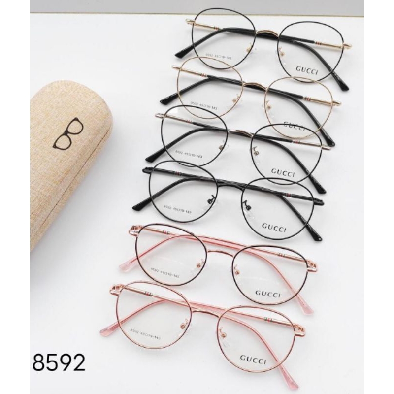 Frame Kacamata Photocromic Plus Wanita 8592 / Kacamata Baca Photocromic / Kacamata Plus Wanita