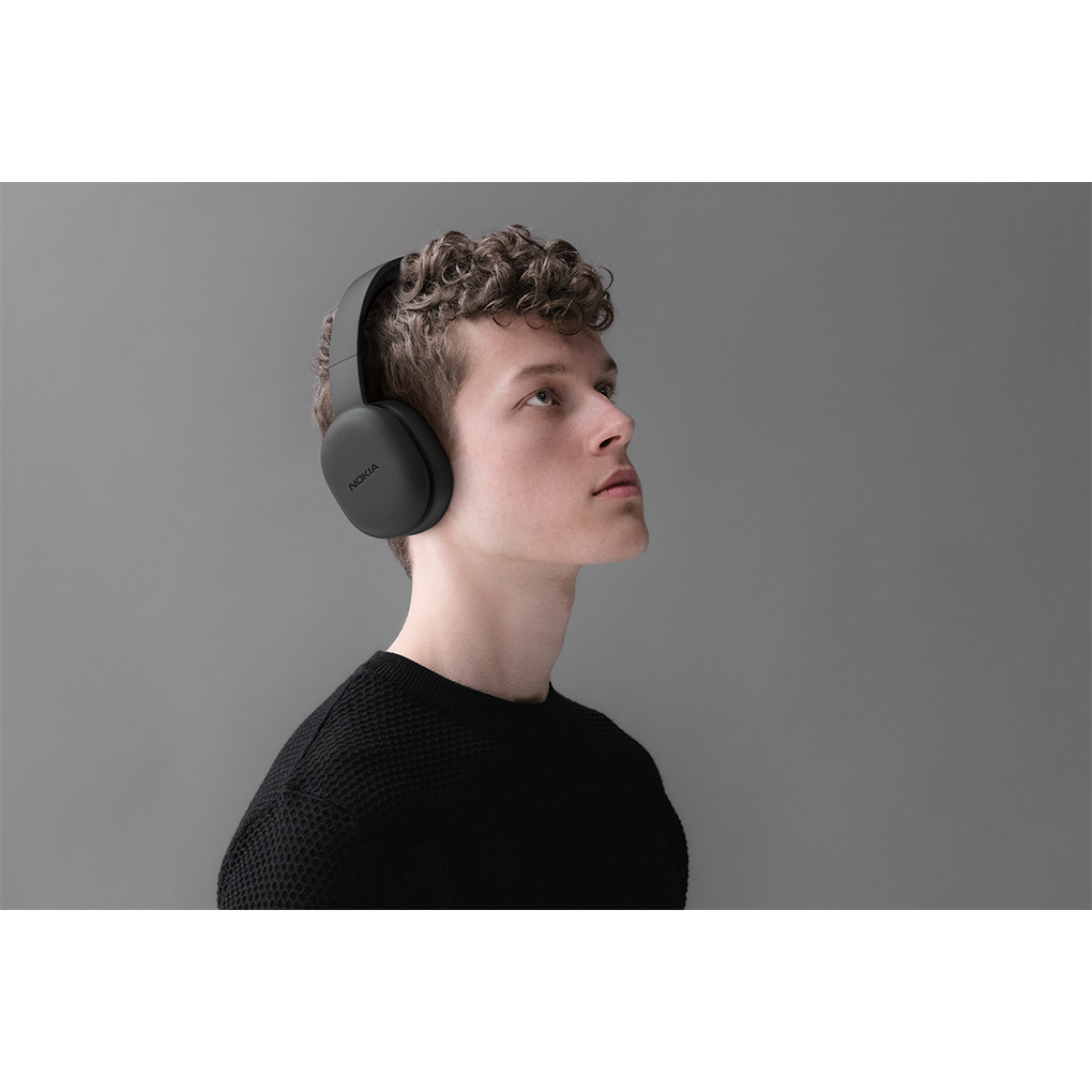 Nokia Essential Wireless Headphones E1300 Bluetooth 5.3 - Black
