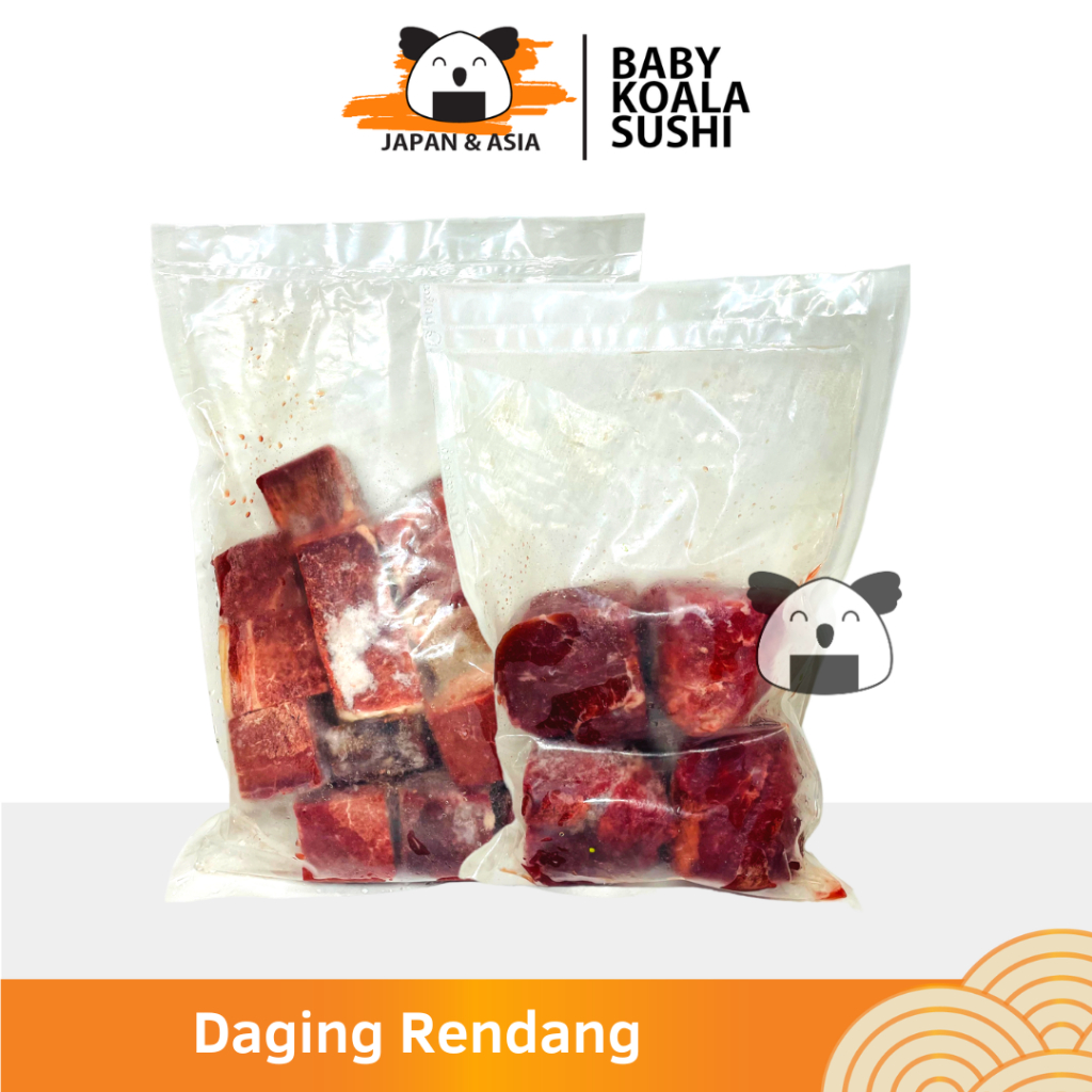 

AUS BEEF Knuckle Cut Daging Rendang 500 g Halal,.,.