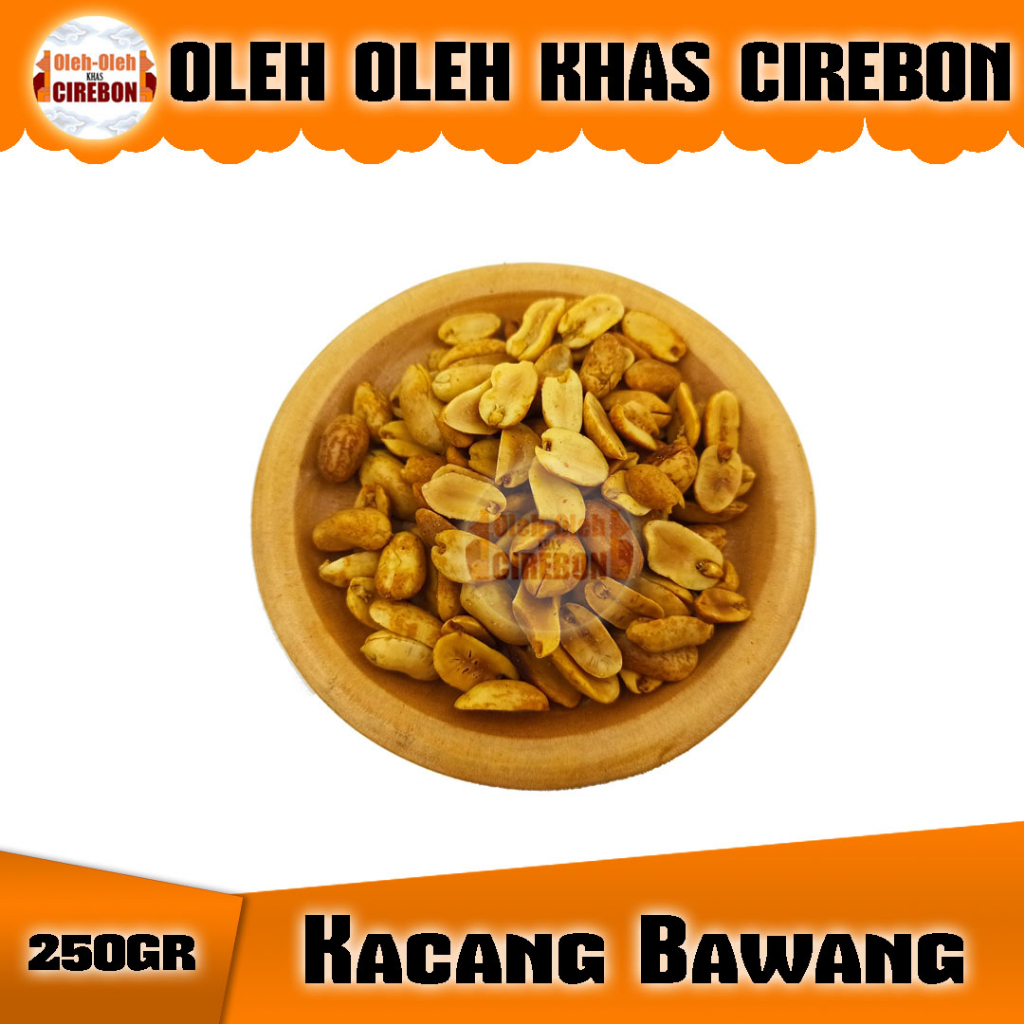 

Kacang Bawang Gurih Renyah 250gr Oleh Oleh Khas Cirebon