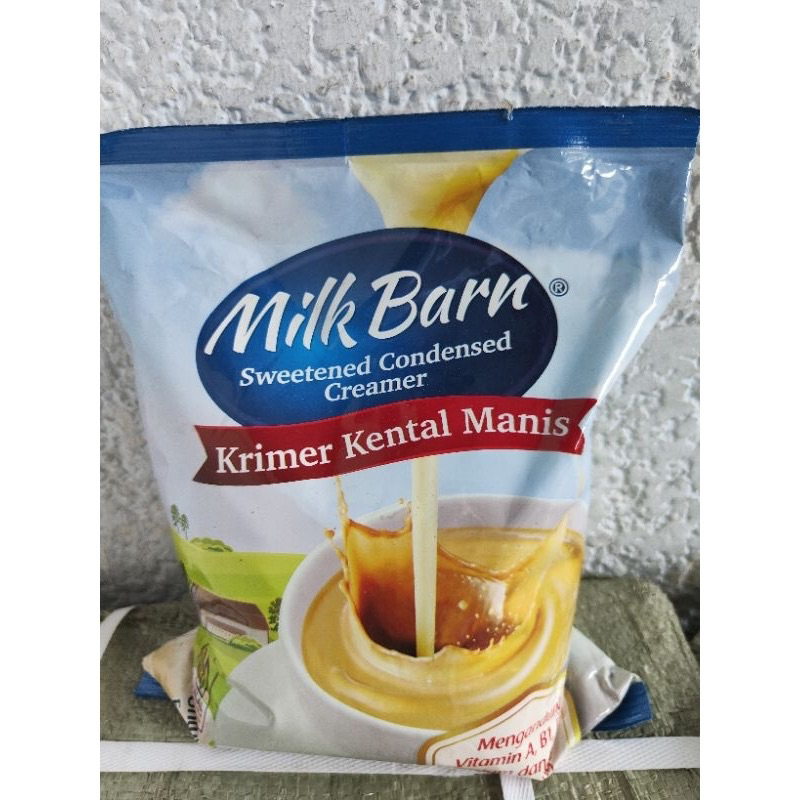 

Krimer Kental Manis Milk Barn Bantal Kemasan 1kg Sweetened Condensed Creamer