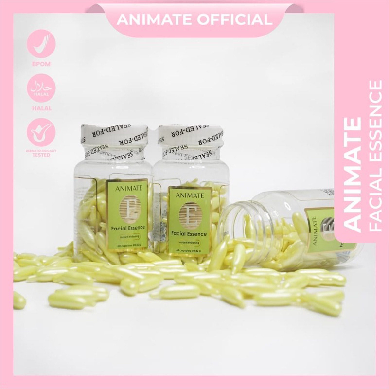ANIMATE FACIAL ESSENSE SERUM VITAMIN E ASLI ORIGINAL
