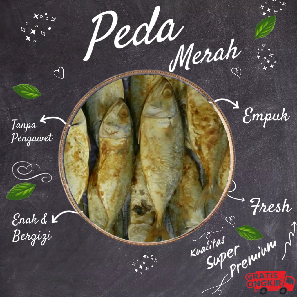 

Ikan Asin Peda Merah Kualitas Super Premium