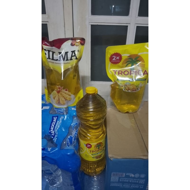 

LIVE SHOPEE 50% TROPICAL MINYAK GORENG KEMASAN 2 LITER