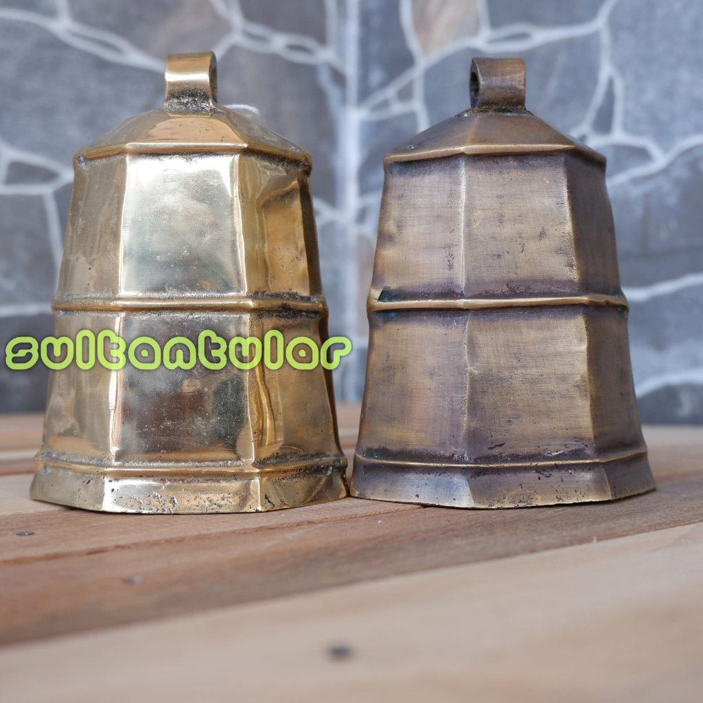 Lonceng kuningan kluntung kambing besar