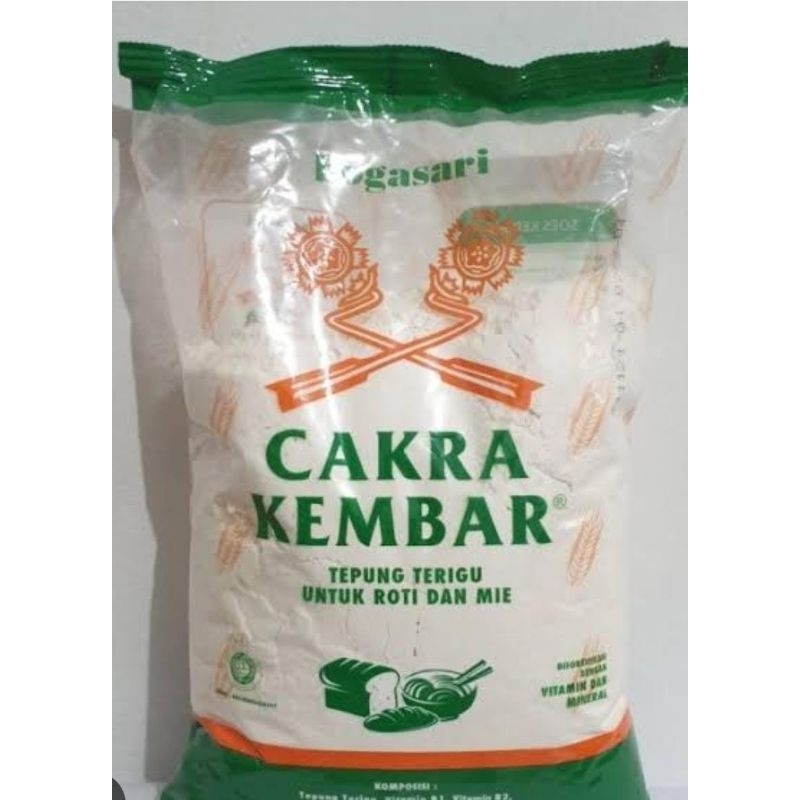 

Tepung cakra kembar 1 kg