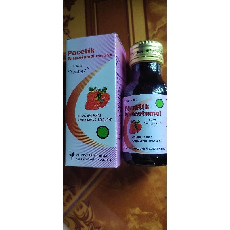 Pacetik ( Paracetamol) penurun panas, mengurangi rasa sakit