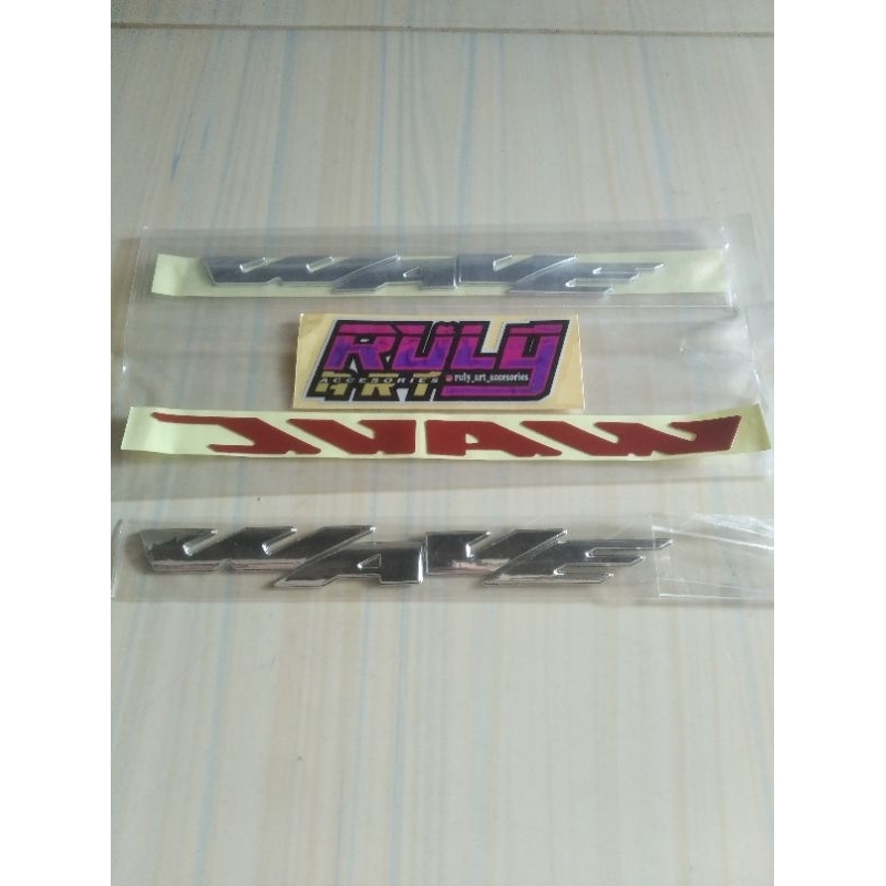 emblem wave supra x ,supra fit, supra x 125 ,karisma, revo