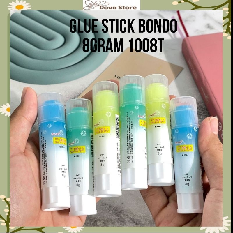 

GLUE STICK BONDO 8GRAM 1008T LEM WARNA PASTEL