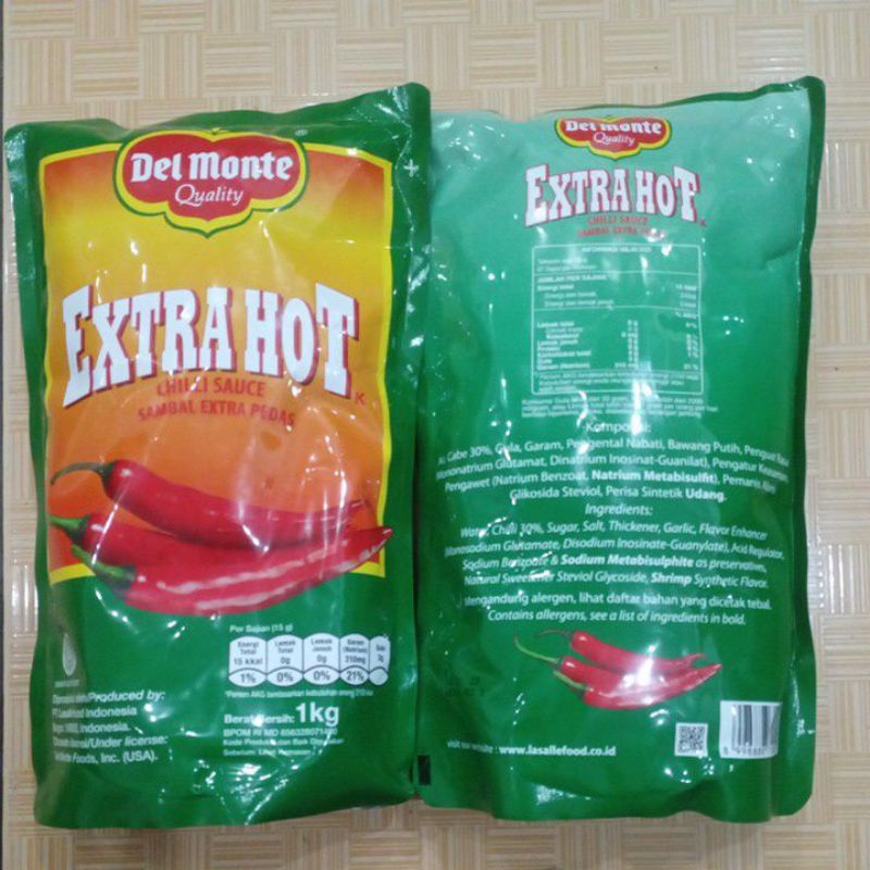 

Sambal Del Monte ExtraHot.1kg