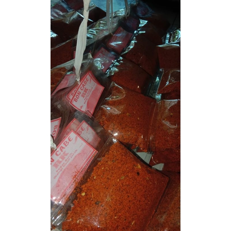 

cabe bubuk gurih pedas murah 100g