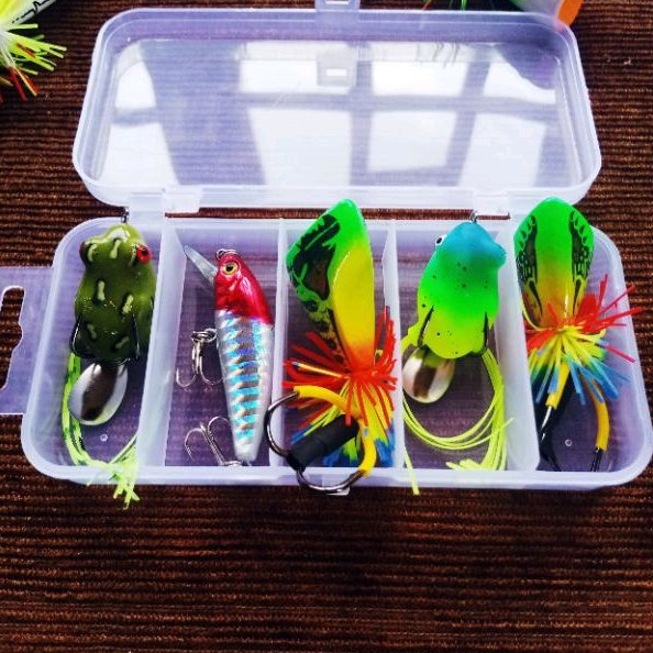 Satu set lengkap umpan casting,set casting gabus,set casting hampal,kakap,mj,GT dll